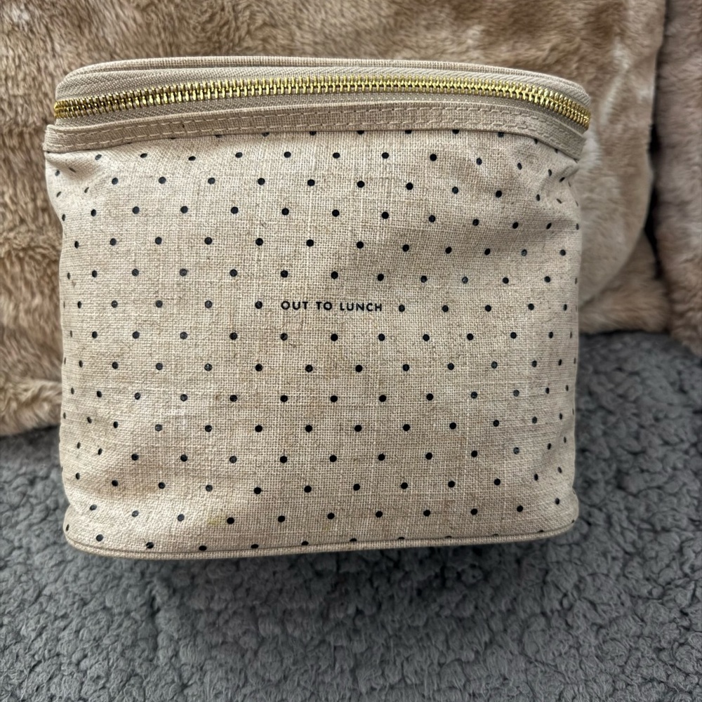 Kate Spade Polka Dot Out To Lunch Bag